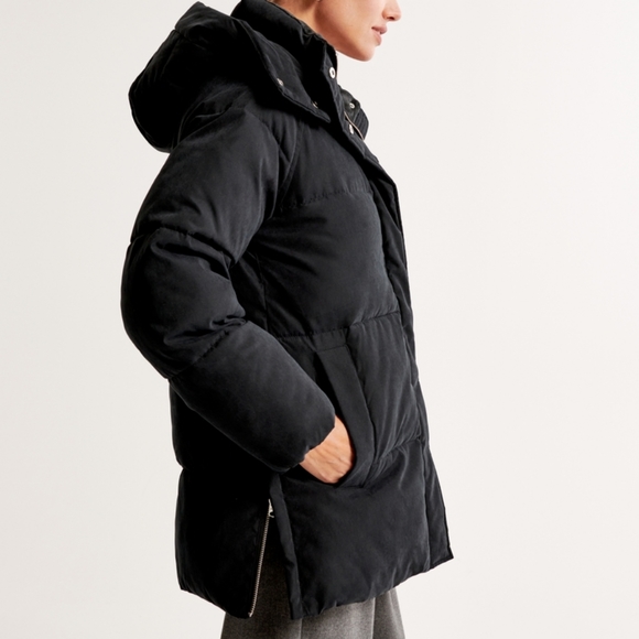 ABERCROMBIE & FITCH: Ultra Midi Puffer Coat - Picture 3 of 8